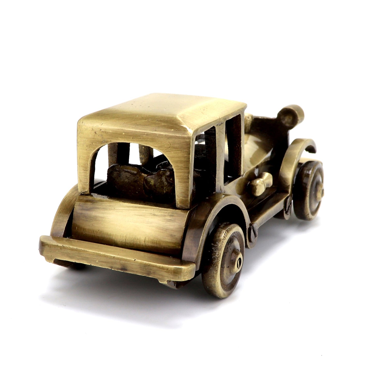 Brass Vintage Motor Car Showpiece Figurine Statue for Home