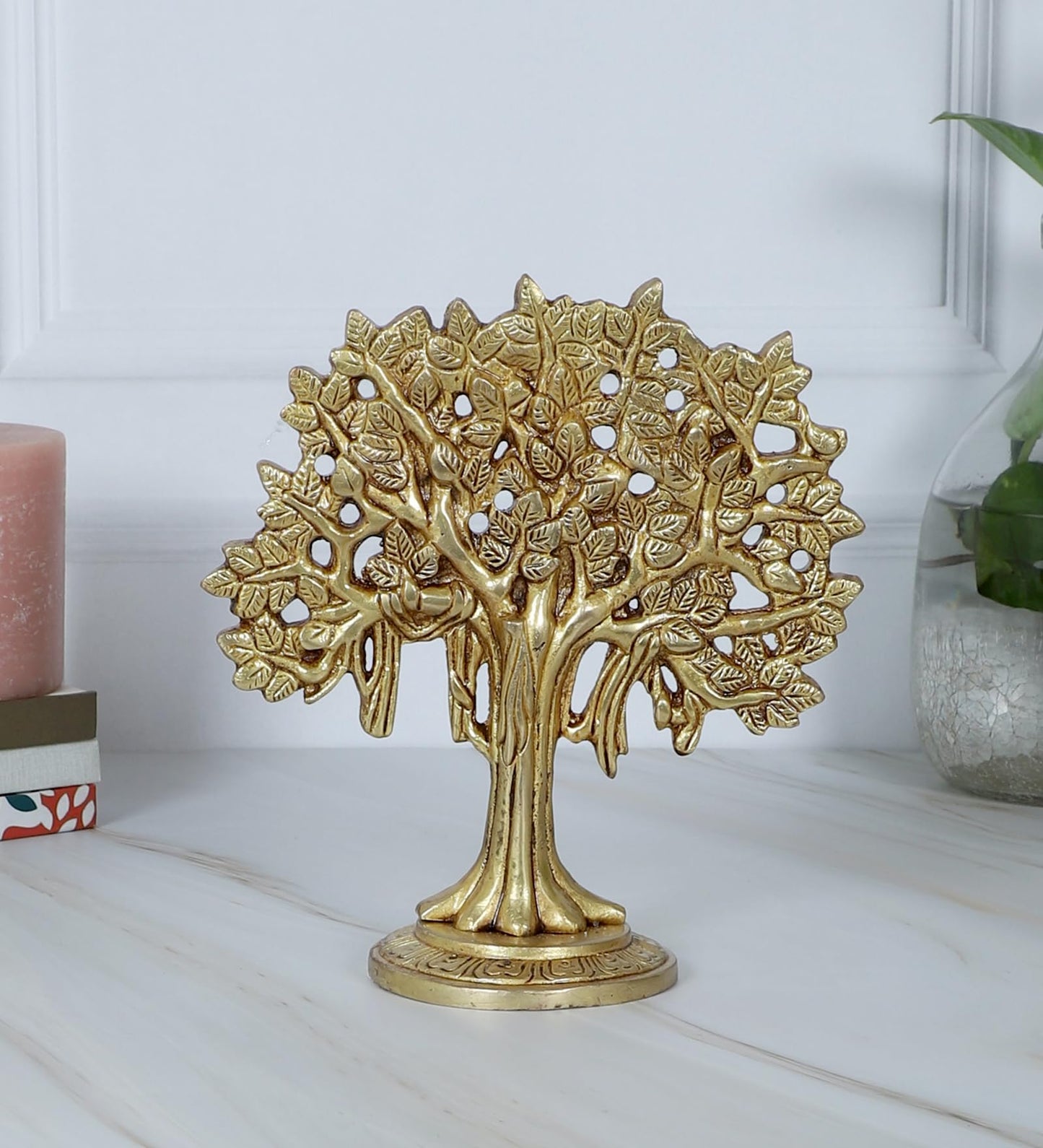 Brass Kalpvriksh Tree Showpiece