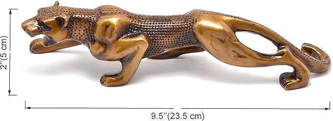Luxurious Premium Jaguar Collectible Brass