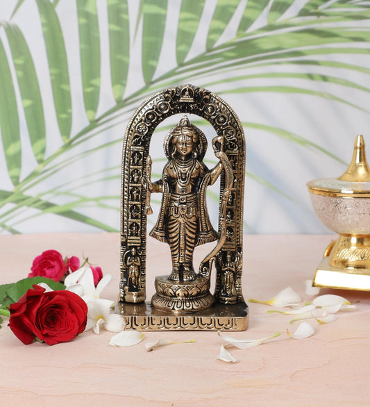 Ayodhya Ram Lalla Brass Idol, Shri Ram Brass Statue
