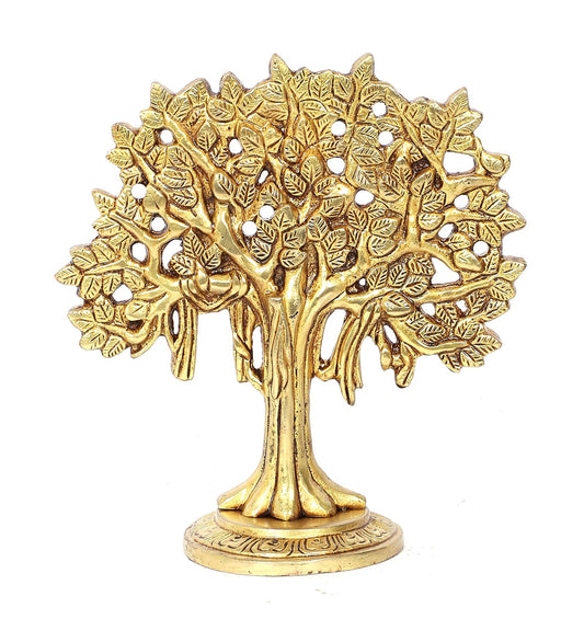 Brass Kalpvriksh Tree Showpiece