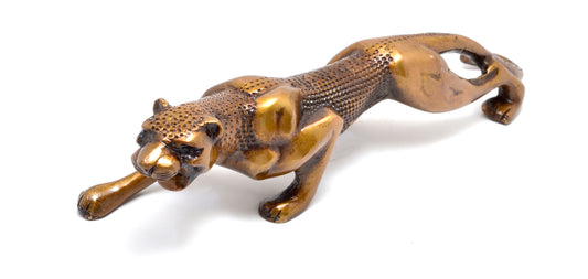 Luxurious Premium Jaguar Collectible Brass