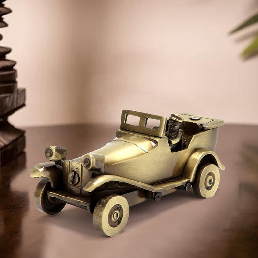 Brass Roofless Vintage Motor Car Showpiece