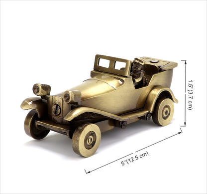 Brass Roofless Vintage Motor Car Showpiece