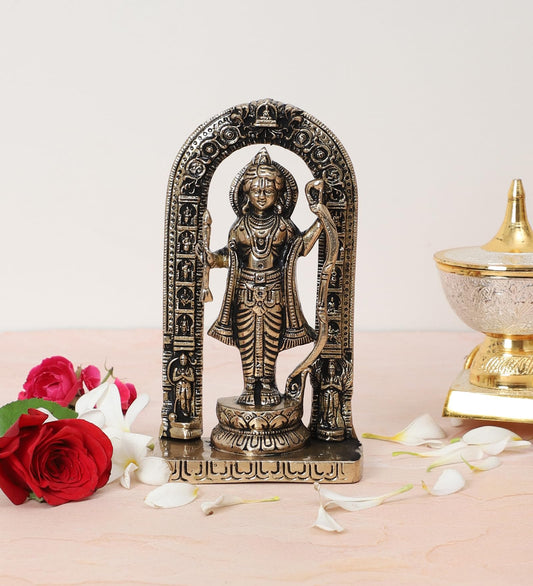 Ayodhya Ram Lalla Brass Idol, Shri Ram Brass Statue