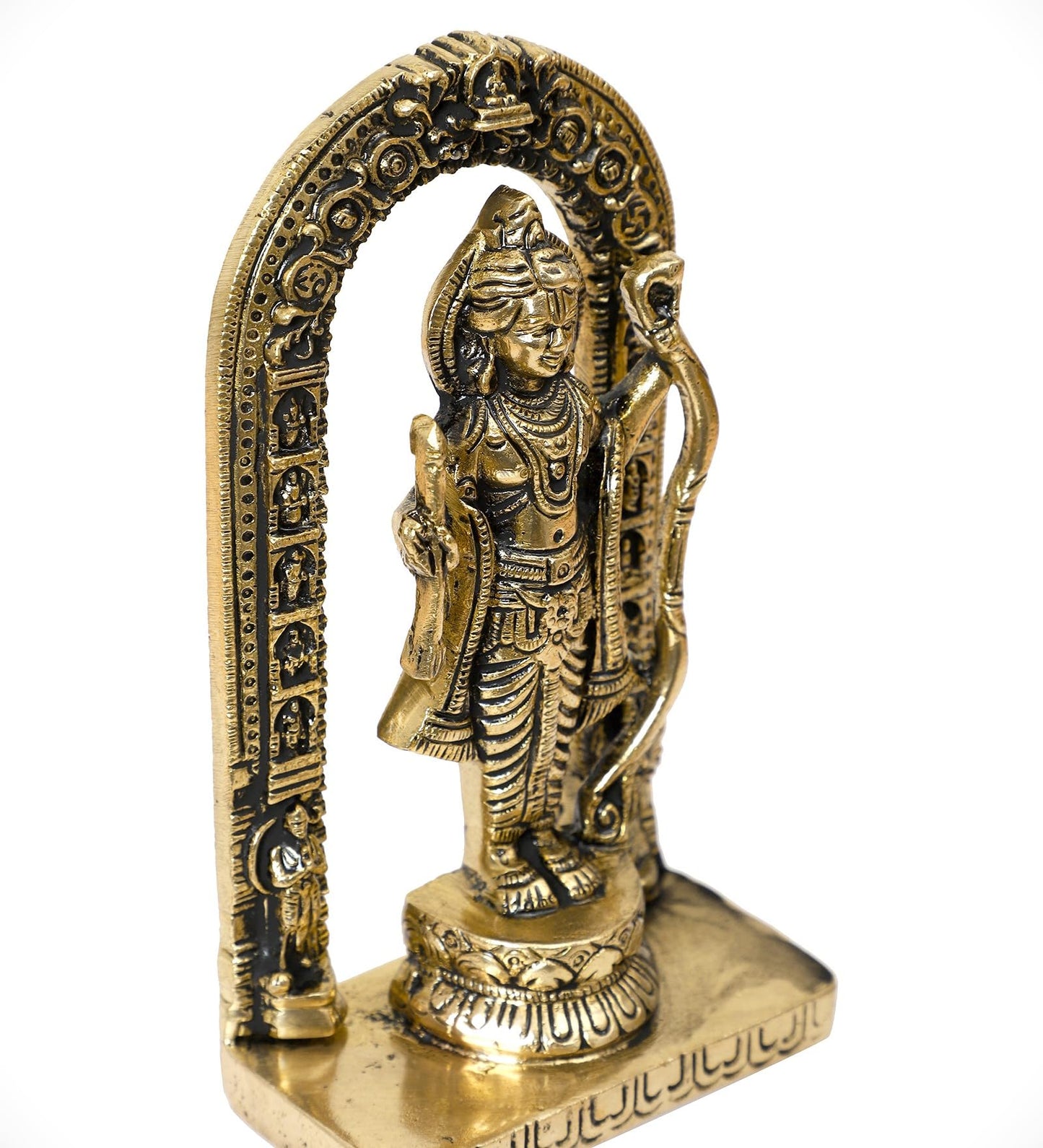 Ayodhya Ram Lalla Brass Idol, Shri Ram Brass Statue