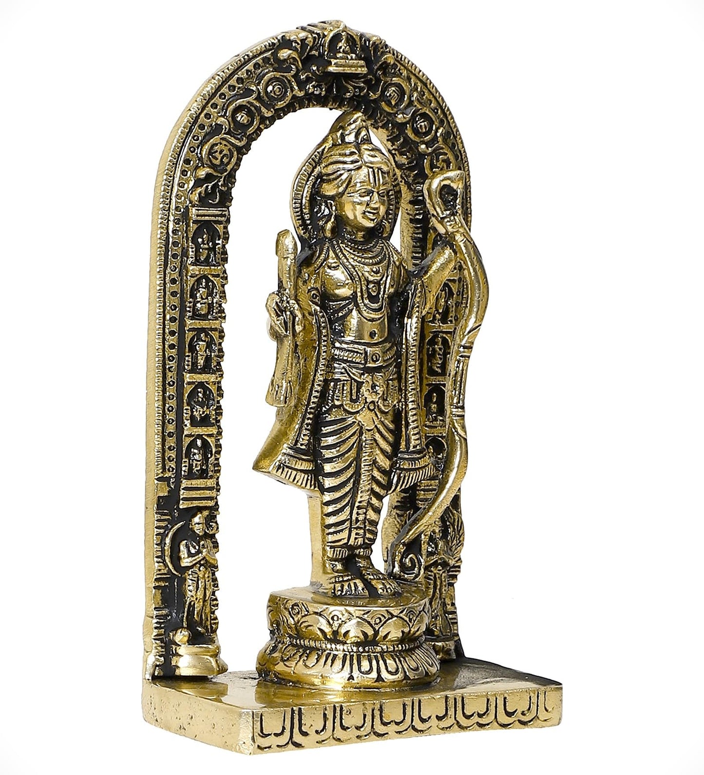 Ayodhya Ram Lalla Brass Idol, Shri Ram Brass Statue