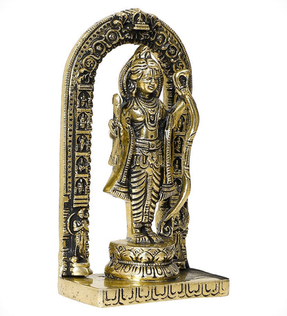 Ayodhya Ram Lalla Brass Idol, Shri Ram Brass Statue